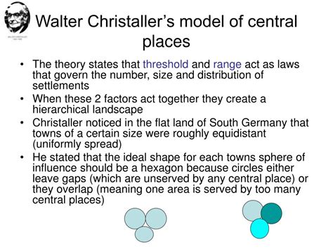 Ppt Central Place Theory Powerpoint Presentation Free Download Id