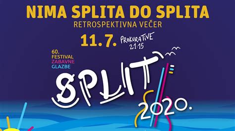 Adriaticket • 60splitski Festival Nima Splita Do Splita