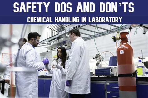 Chemical Handling In Laboratory Safety Dos And Donts Hse And Fire