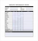 Employee Review Form Pictures