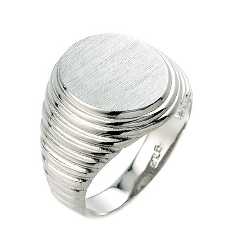 925 Sterling Silver Signet Ring For Men Made In Usa Ebay