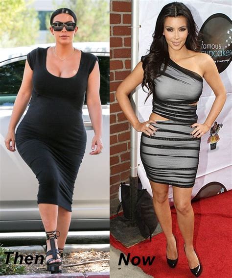Kim Kardashian Post Baby Weight Loss Before And After Workout Plan