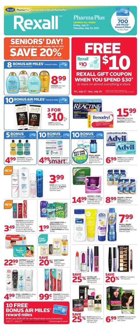 Rexall Pharmaplus On Flyer July 17 To 23