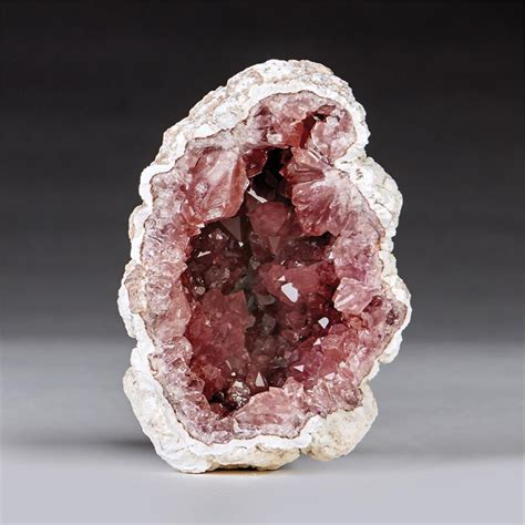 Pink Amethyst Large Natural Geode 34 X 23