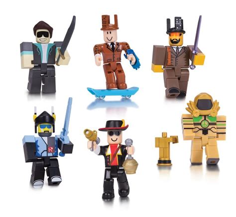 Roblox Legends 6 Pack Action Figures Legends Of Roblox Pack Includes