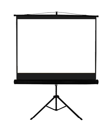 Buy Nechams Tripod Projector Screen 8ft X 6ft Or 120 Inch Online At Best Price In India Snapdeal