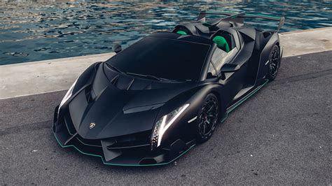 One Of The Nine Lamborghini Veneno Roadsters Is Going Up For Auction