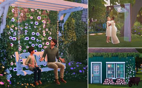 More Than 171 New Items In The Sims 4 Fan Made Cottage Garden Stuff Pack