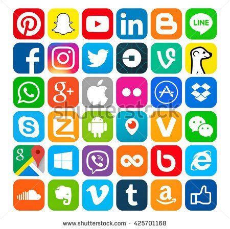 The right social media apps will save you time, help you create better content, and connect with the right audience. popular app icons | Social media, Social media platforms ...