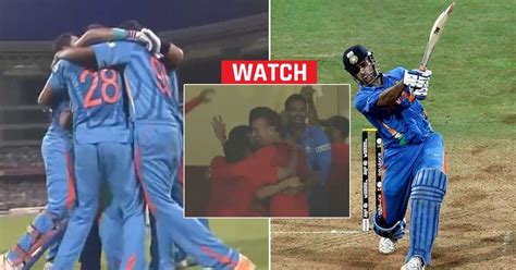 Video Of Ms Dhonis 2011 World Cup Winning Six Goes Viral On Its 12th Anniversary