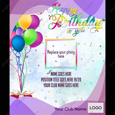 Birthday Wishes Template Template Download On Pngtree