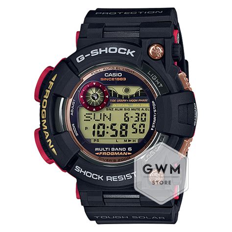 The tide graph which is a required function of surfer is carried. Casio G-Shock 35th Anniversary "MAGMA OCEAN" Limited Model ...