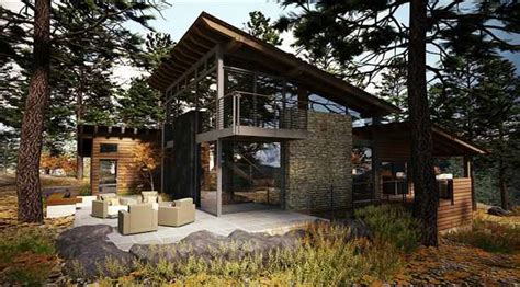 Marvelous Modern Mountain Home In Truckee California Is A Prefab