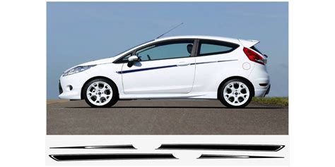 Decal To Fit Ford Fiesta Side Stripe Decal Set S1600 Limited Edition