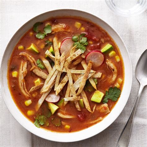 Chicken And Lime Tortilla Soup Recipe Spring Soups Soup Dinner Lime