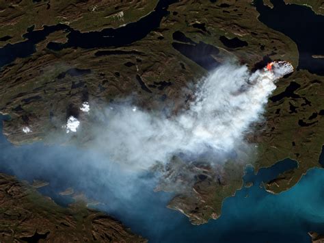 Photos A Massive Wildfire Is Now Blazing In Greenland Ncpr News