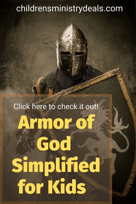 Pin On Armor Of God Childrens Ministry Curriculum Ideas