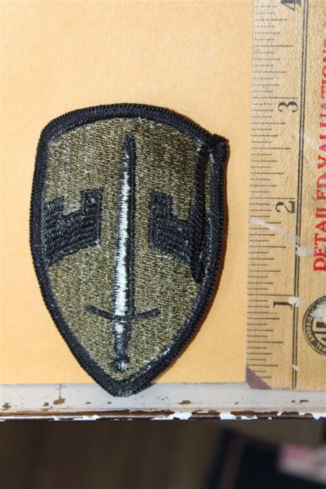 Vintage Army Patch Vietnam War Military Assistance Command Ocp Sword Ebay