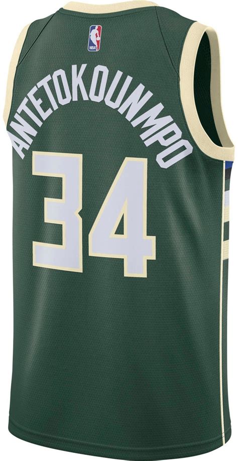 M top zustand paypal und versand möglich da. Nike Giannis Antetokounmpo Milwaukee Bucks Trikot Icon ...