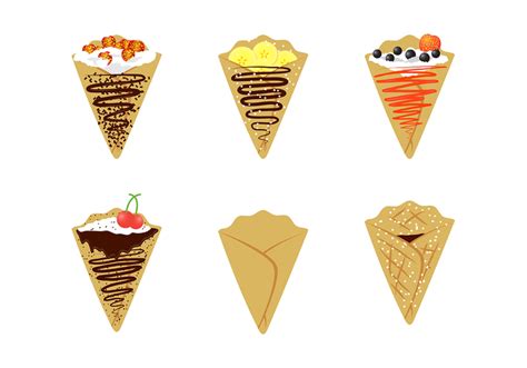 Free Crepes Vector 101510 Vector Art At Vecteezy
