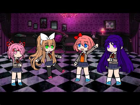 Ddlc In Gacha Club By Moxiethequeen On Deviantart