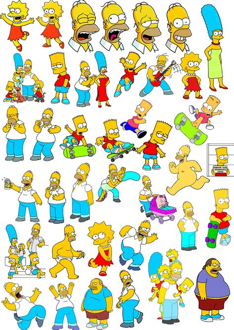 Los Simpson Svg Bart Simpsons Svg Lisa Simpson Svg Homer Etsy