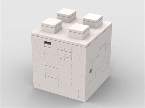 Lego Moc White Brick Puzzle Box By Builditbetter Rebrickable