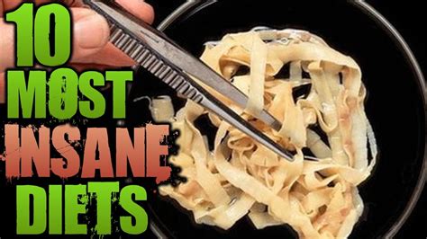 10 Most Disturbing Diet Trends Twisted Tens 37 Youtube