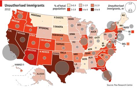 In Graphics America S Immigration Debate The Economist