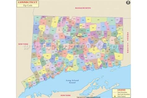 Connecticut Zip Code Map By Map Sherpa Ph