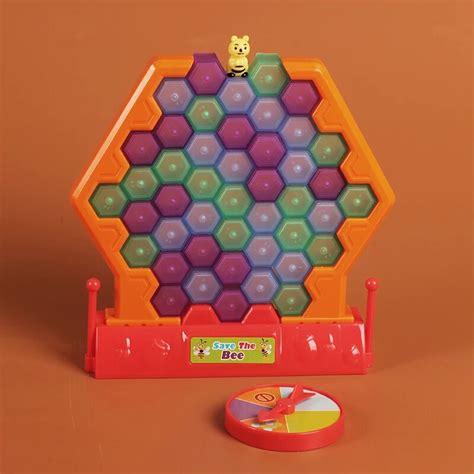 Bee Blocks Pile Up Board Game Funny Playing One Set In Board Games From