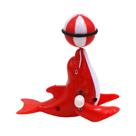 Dolphin Wind Up Toy Battery Free Interesting Walking Sea Animal