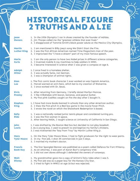 Truths And A Lie Quiz Game Ubicaciondepersonascdmxgobmx