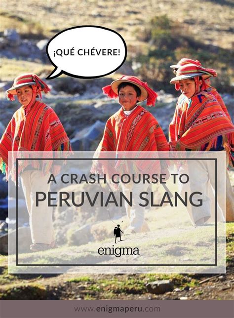 Peru, like any other Spanish-speaking country, has its own ...