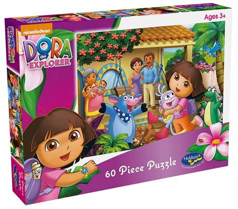 Holdson Puzzle Dora The Explorer 60pc Best Friends Holdson Puzzle