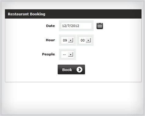Booking, restaurant booking, booking system, class booking, classes booking, conference booking, event book, event booking, events booking, events registration, flight booking, hotel booking, online booking, wordpress events pluginsee all tags. Screenshot, Review, Downloads of Demo Restaurant Booking ...