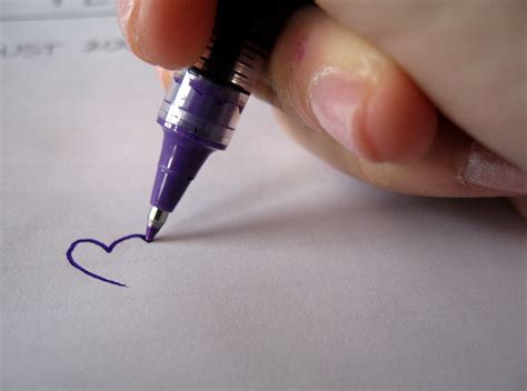 I Love Purple Pens Chelsea Chen Flickr