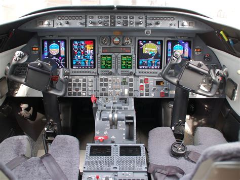Learjet Cockpit