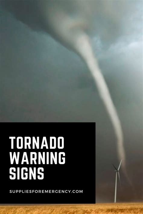 A tornado warning means a tornado has been spotted. Signs of a Tornado | Top 8 Signals that a Tornado is Near