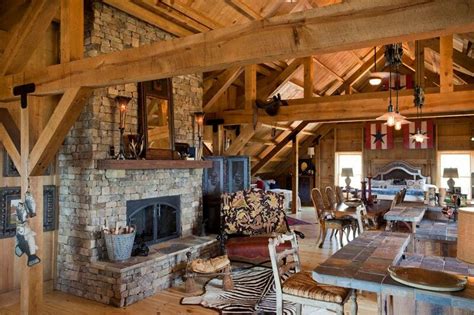 Discover timber frame floor plans by davis frame company! Sand creek post and beam | Pole barn house plans, Rustic ...