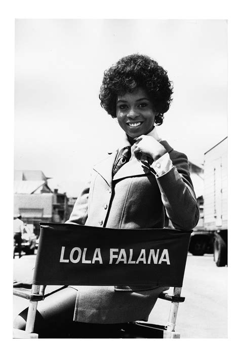 Lola Falana On The Set Photographed By Frank Dandridge 1969 Chairish