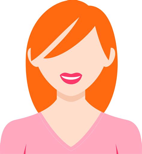 User Profile Avatar Scalable Vector Graphics Icon Woman User Clipart