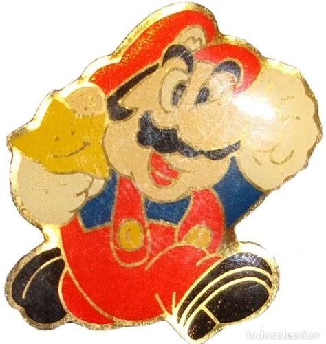 Raro Pin Pins Mario Bros Años 8090 Coleccionis Comprar Pins Antiguos