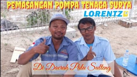 Bisa digunakan untuk pengairan sawah, ladang garam karena tahan air asin. Pemasangan Pompa Air Tenaga surya LORENTZ - YouTube