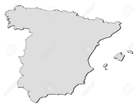 Spain Map Clip Art