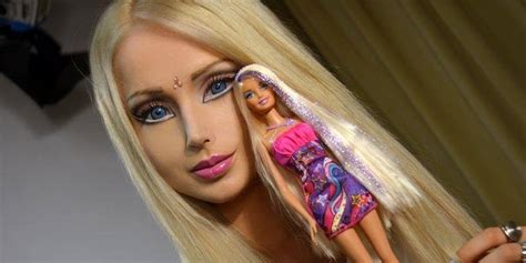 this is what the human barbie looks like without makeup barbie guff