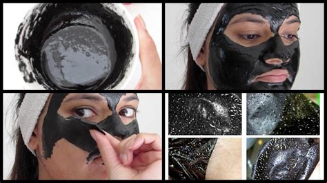 get rid of unwanted facial hair blackheads and whiteheads easily at home charcoal peel off mask