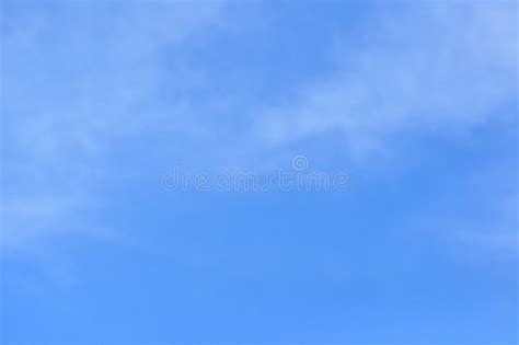 Blue Clear Sky In A Midday Stock Photo Image Of Heavens Meteorology