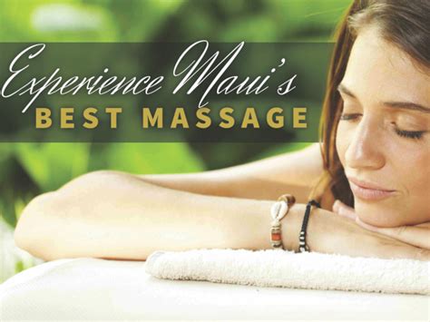 Book A Massage With Mauis Best Massage Kihei Hi 96753