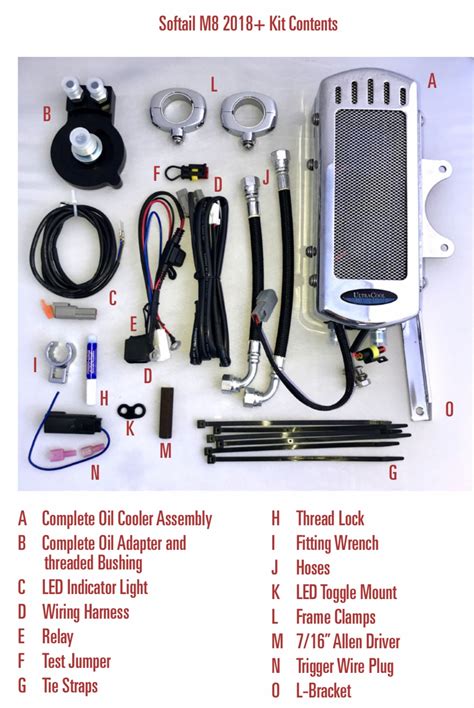 The Reefer Harley Davidson Dyna Oil Cooler Flh Oil Cooler